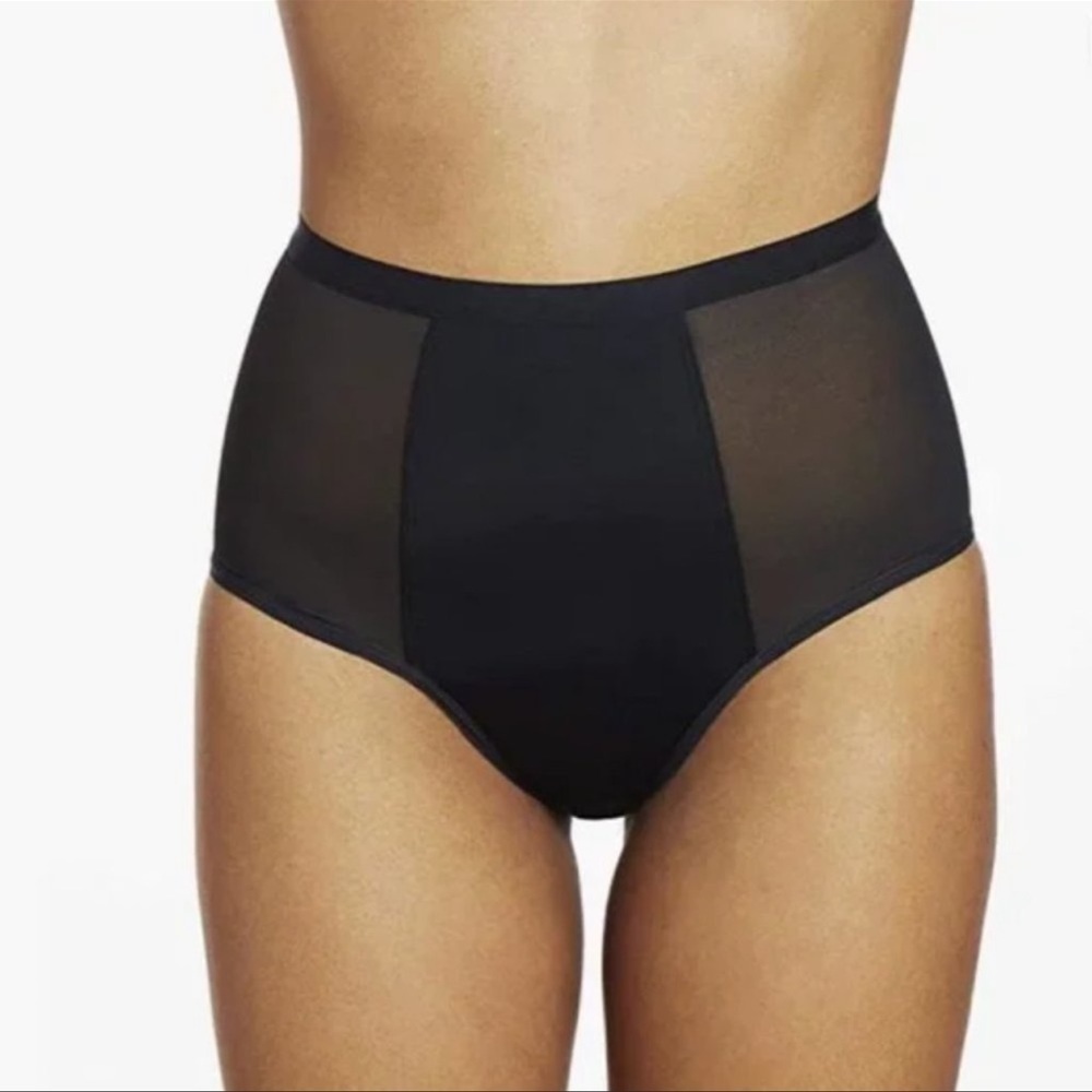Thinx hi-waist underwear period undies mesh high waist Heavy (1)